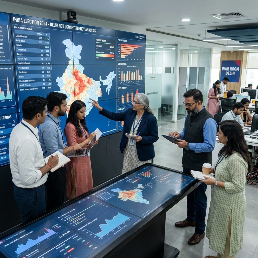 Indian Election Strategy War Room